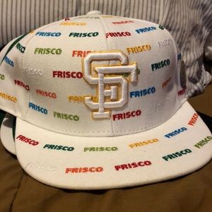 San Francisco Giants cap.